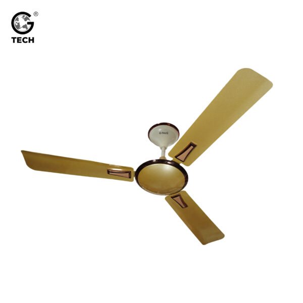Golden Premium Ceiling Fan | Double Ball Bearing, High Air Delivery