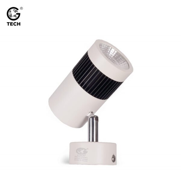 Surface Track Light | Adjustable Focus, Modern White