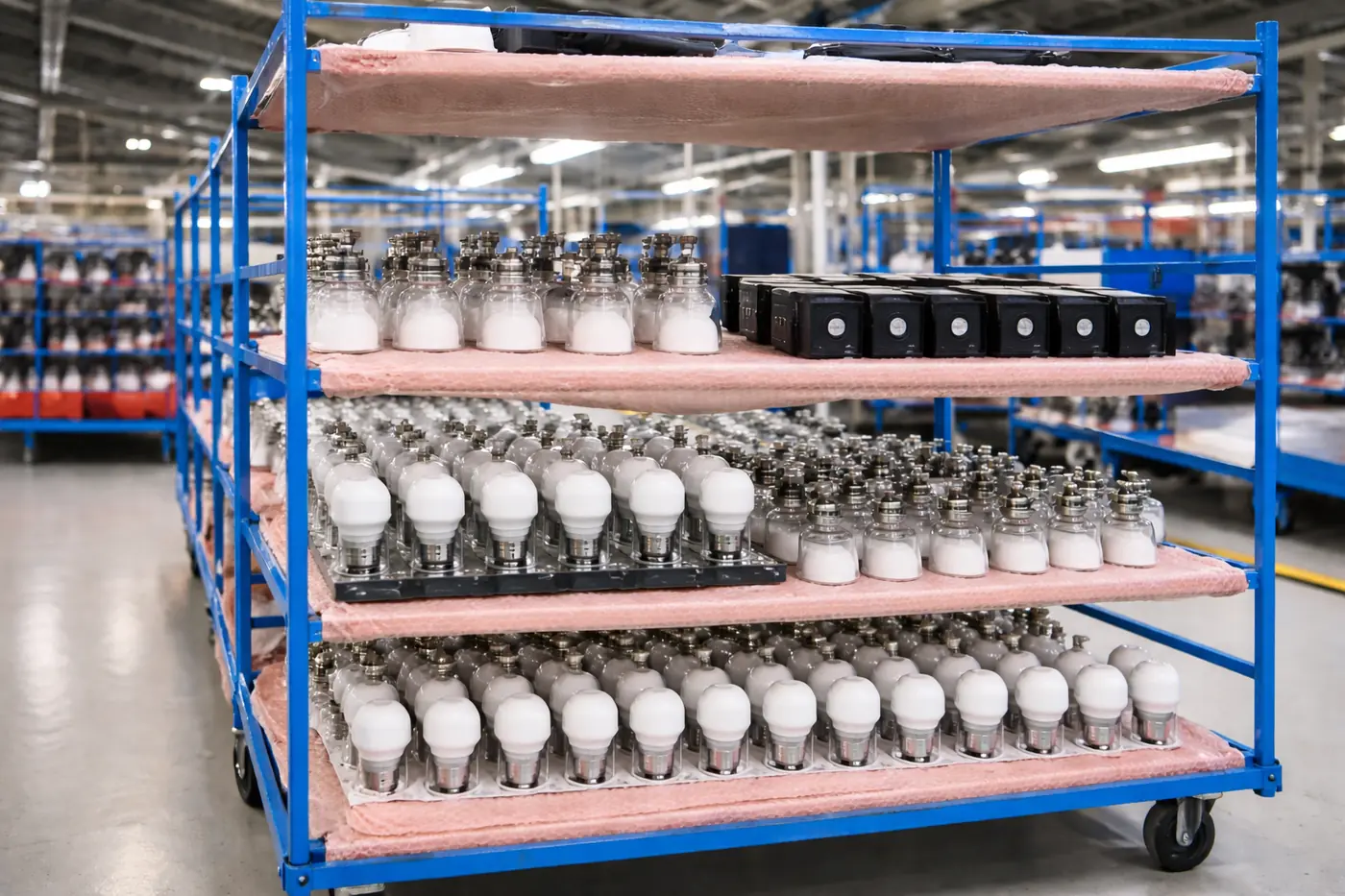 Bulk LED lighting manufacturing